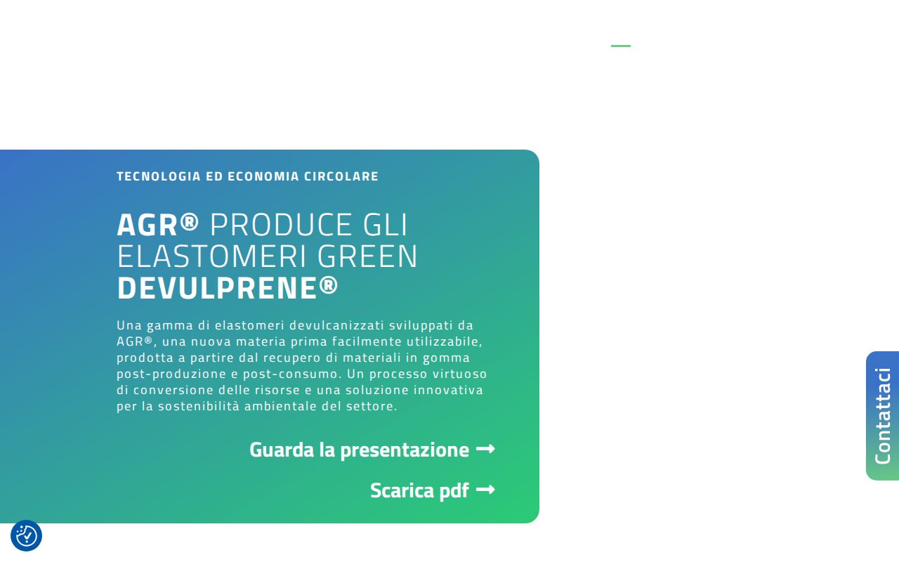 Sito Devulprene &mdash; AGR Tech &mdash; sviluppo di Fabrizio Palazzo